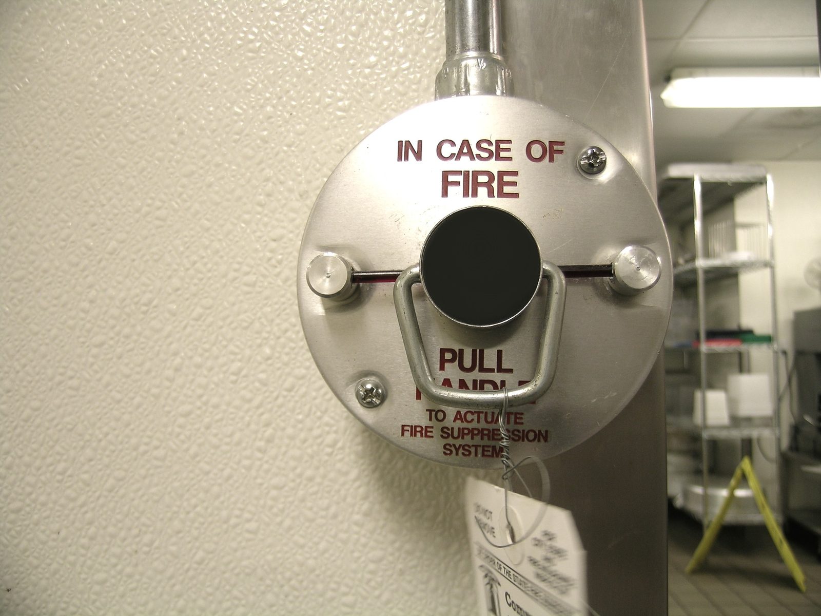 Kitchen suppression — UL 300